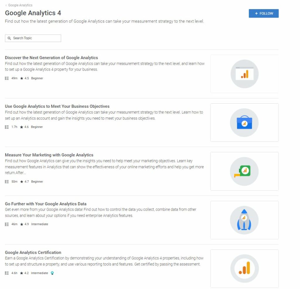 Google Analytics 4 (GA4) - 5 steps to certification